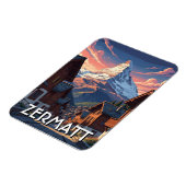 Magnet Flexible Zermatt Suisse Matterhorn (Côté Gauche)