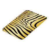 Magnet Flexible Zesty Zebra Yellow (Côté Gauche)
