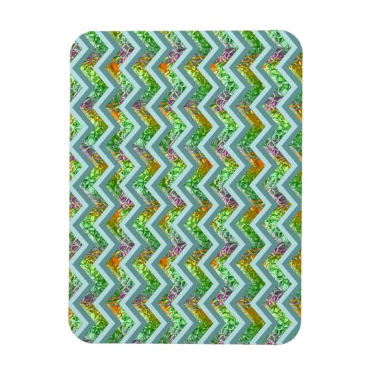 Magnet Flexible ZigZag en verre tendu (Vertical)