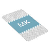 Magnet Flexible ZigZag gris simple (Côté Droit)