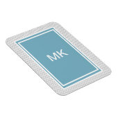 Magnet Flexible ZigZag gris simple (Côté Droit)