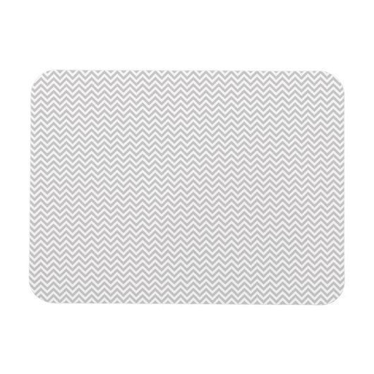 Magnet Flexible ZigZag gris simple (Horizontal)