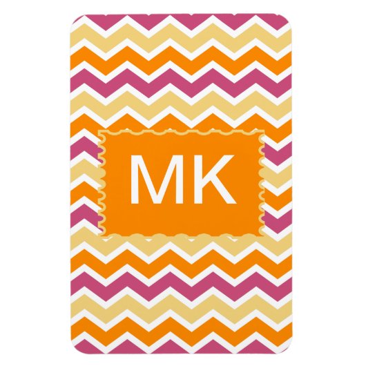 Magnet Flexible ZigZag tribale dynamique (Vertical)