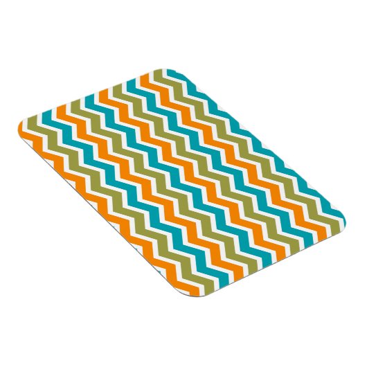 Magnet Flexible Zigzag, une tribu dynamique de Peacock (Côté Droit)