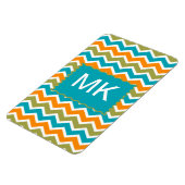 Magnet Flexible Zigzag, une tribu dynamique de Peacock (Côté Gauche)