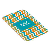 Magnet Flexible Zigzag, une tribu dynamique de Peacock (Côté Droit)