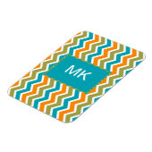 Magnet Flexible Zigzag, une tribu dynamique de Peacock (Côté Gauche)