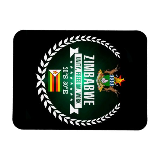Magnet Flexible Zimbabwe (Horizontal)