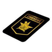 Magnet Flexible Zimbabwe Emblem (Côté Gauche)