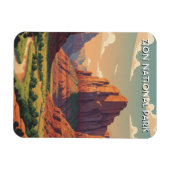 Magnet Flexible Zion National Park Utah (Horizontal)