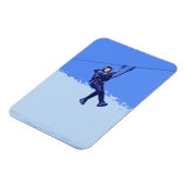 Magnet Flexible Zipping Est Mon Chose - Zipline Rider (Côté Gauche)