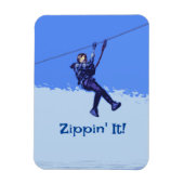Magnet Flexible Zippin'It ! - Zipline Rider (Vertical)