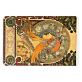 Magnet Flexible Zodiac, peinture Art Nouveau d'Alphonse Mucha (Horizontal)