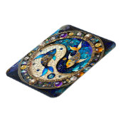 Magnet Flexible Zodiac - Poissons de poisson Yin et Yang (Côté Gauche)