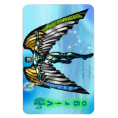 Magnet Flexible Zodiac Universe - 4 x 6 Virgo Magnet. (Vertical)