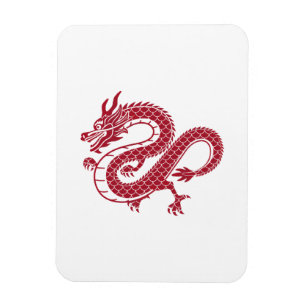Magnet Flexible Zodiaque Chinois Zodiaque Dragon 2024