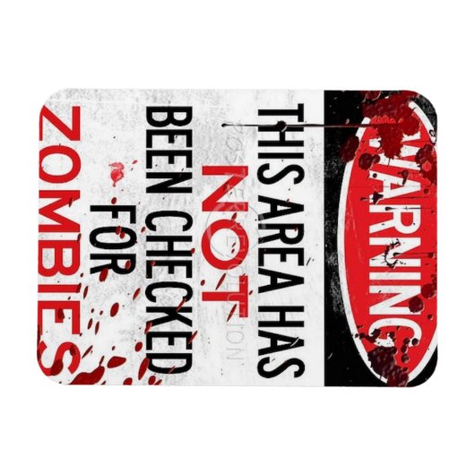 Magnet Flexible zombie (Horizontal)