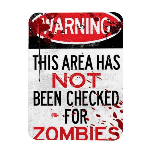 Magnet Flexible zombie (Vertical)