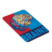 Magnet Flexible Zombie Brain (Côté Droit)