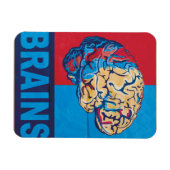 Magnet Flexible Zombie Brain (Horizontal)