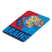 Magnet Flexible Zombie Brain (Côté Gauche)