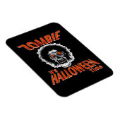 Magnet Flexible ZOMBIE C'est l'heure d'Halloween (Côté Droit)