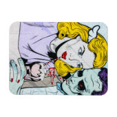 Magnet Flexible zombie coup d'amour (Horizontal)