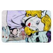 Magnet Flexible zombie coup d'amour (Horizontal)