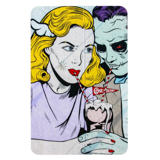 Magnet Flexible zombie coup d'amour (Vertical)