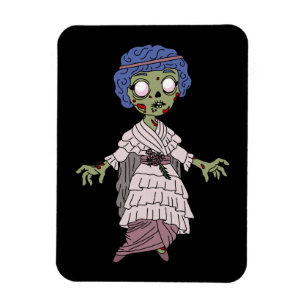 Magnet Flexible Zombie Gibson Girl 1910