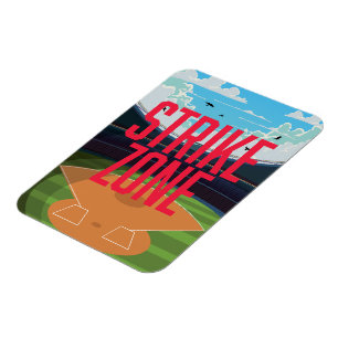 Magnet Flexible Zone de baseball