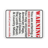 Magnet Flexible zone rouge (Horizontal)