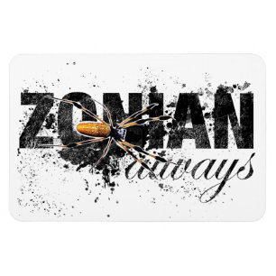 Magnet Flexible Zonian toujours avec l'araignée (texturisée)