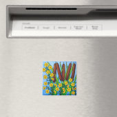 Magnet floral Wild Medley (In Situ (Lave-vaisselle))