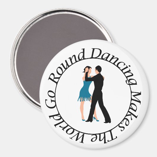 Magnet for the Round Dancer (Recto/Verso)