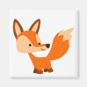 Magnet Fox Cartoon aimable (Devant)