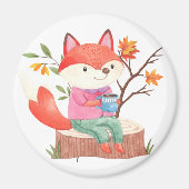 Magnet Fox mou (Devant)