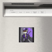 Magnet Fox victorien (In Situ (Lave-vaisselle))
