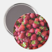 Magnet - Fraises d'été (Recto/Verso)