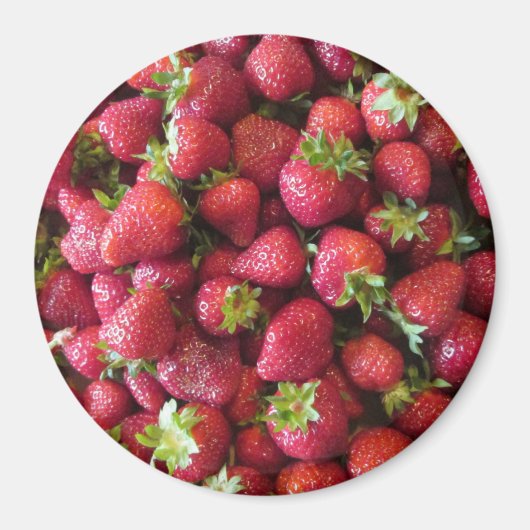 Magnet - Fraises d'été (Devant)