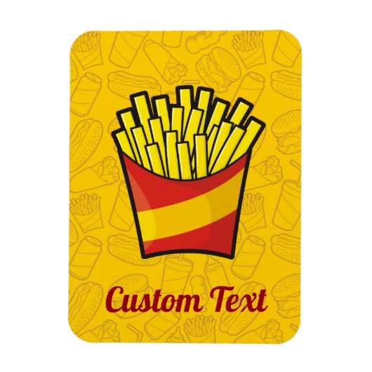 Magnet Fries français (Vertical)