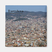 Magnet frigo de Barcelone (Devant)