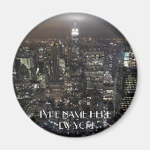Magnet frigo New York Personnalisé Magnet NYC (Devant)