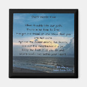 Magnet fullsizeoutput_19d9Ne pas perdre de temps (Devant)