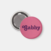 Magnet Gabby (Recto/Verso)