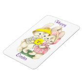 Magnet Garçon Et Fille Bunnies (Côté Gauche)