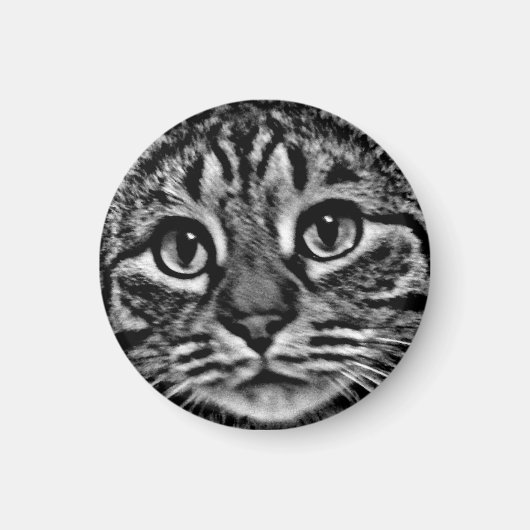 Magnet - Général Tso, noir et blanc (Devant)