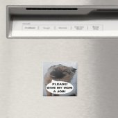 Magnet German Shepherd S'Il Vous Plaît Donner Un T (In Situ (Lave-vaisselle))