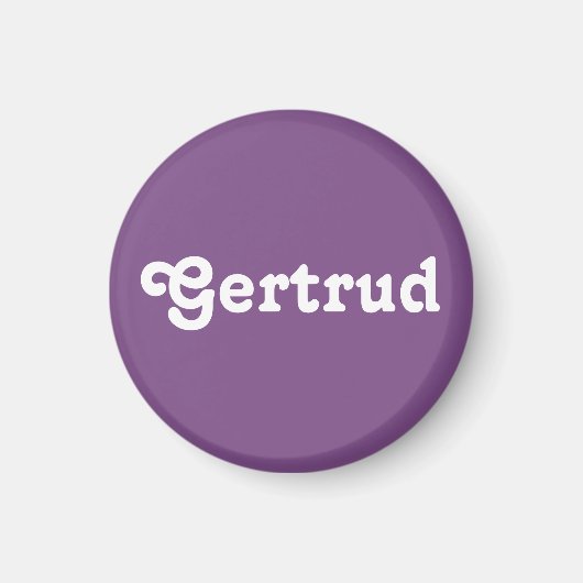 Magnet Gertrud Magneet (Voorkant)