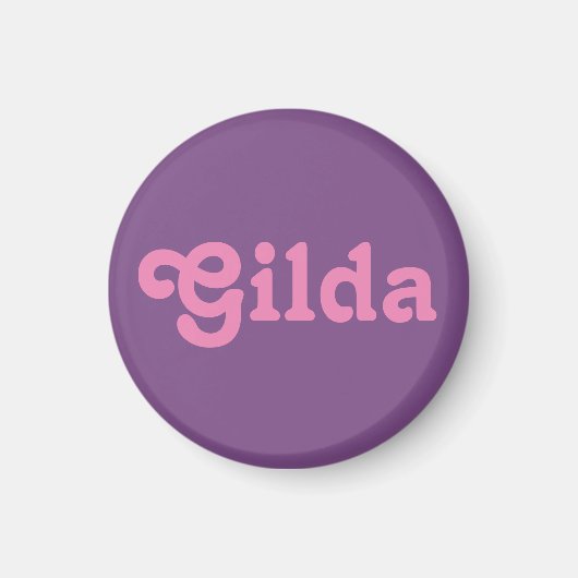 Magnet Gilda Magneet (Voorkant)